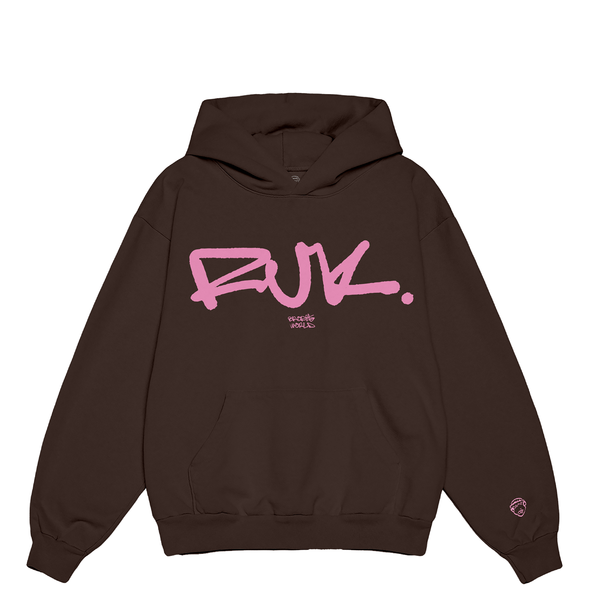 Fuk - Cropped Brown Pullover  Official AG Club – AG CLUB